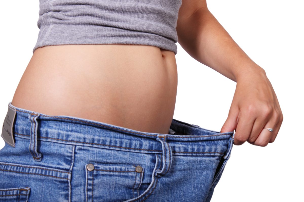 MMJ Recs - woman weight loss pants