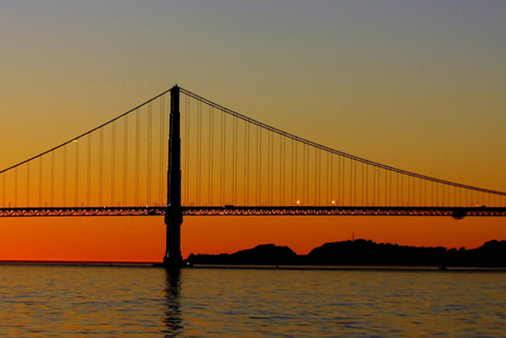 MMJ Recs - Golden Gate Bridge sunset view